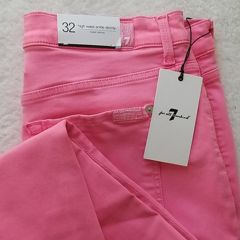 ||7 for all Man Kind|| High Rise Ankle Skinny Jean